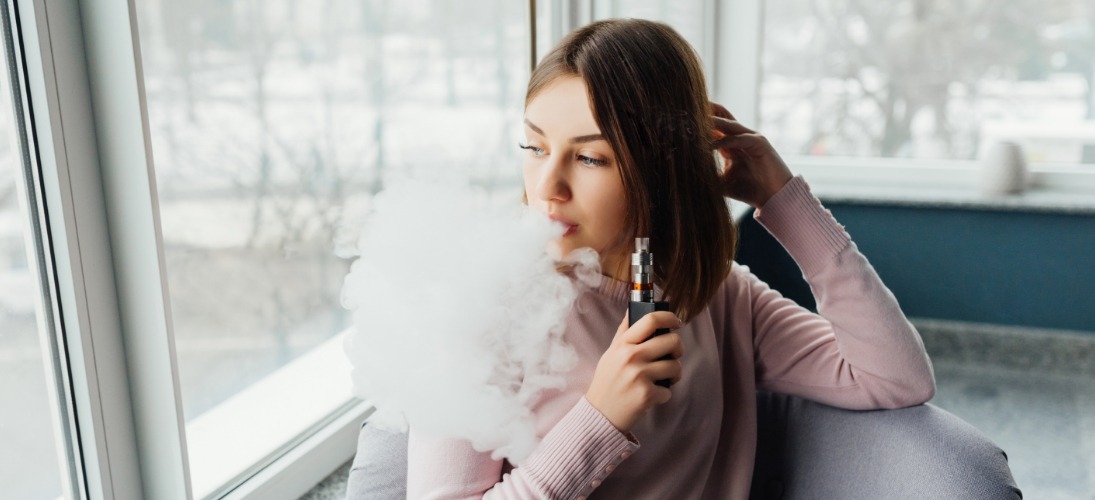 Le vapotage n’est pas sans risque pour la santé